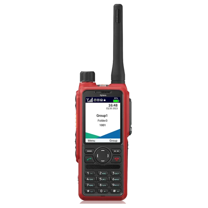Hytera PT890Ex - Handie TETRA ATEX intrínsecamente seguro para refinerías y petroquímica