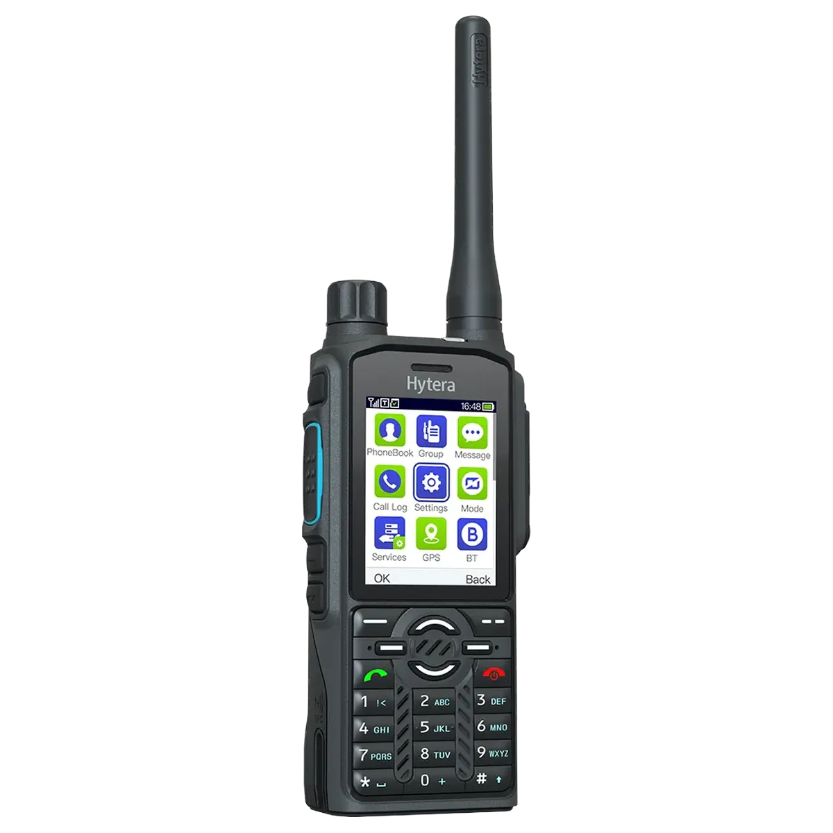 Hytera PT590 - Handie TETRA IP68 con USB-C y GPS de doble frecuencia para minería y oil & gas