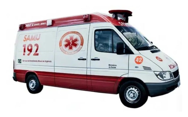 Ambulancia del SAMU 192 de Sergipe, Brasil