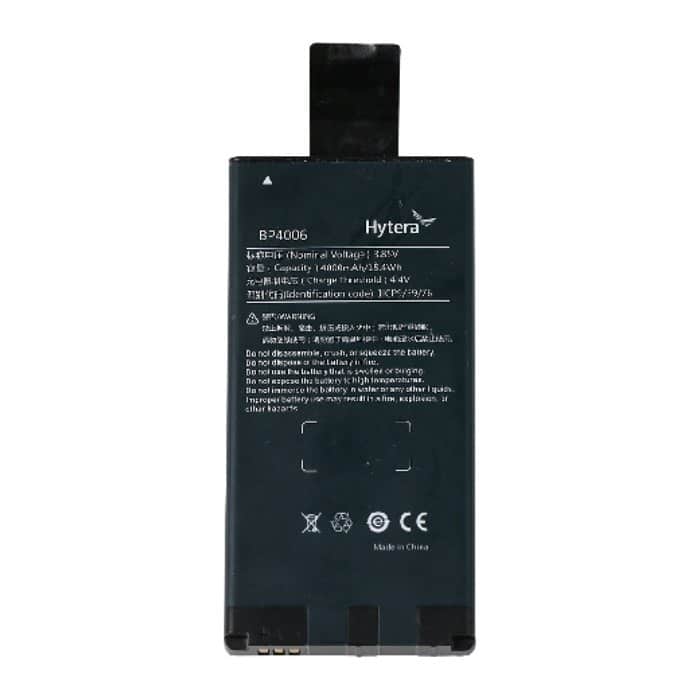 Hytera BP4006 - Batería Li-polímero de 4000 mAh