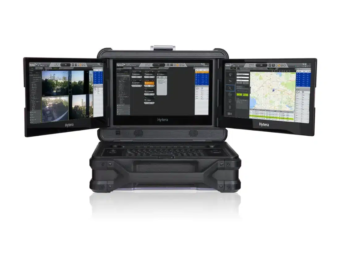 Hytera E-center: centro de comando y despacho portátil para emergencias