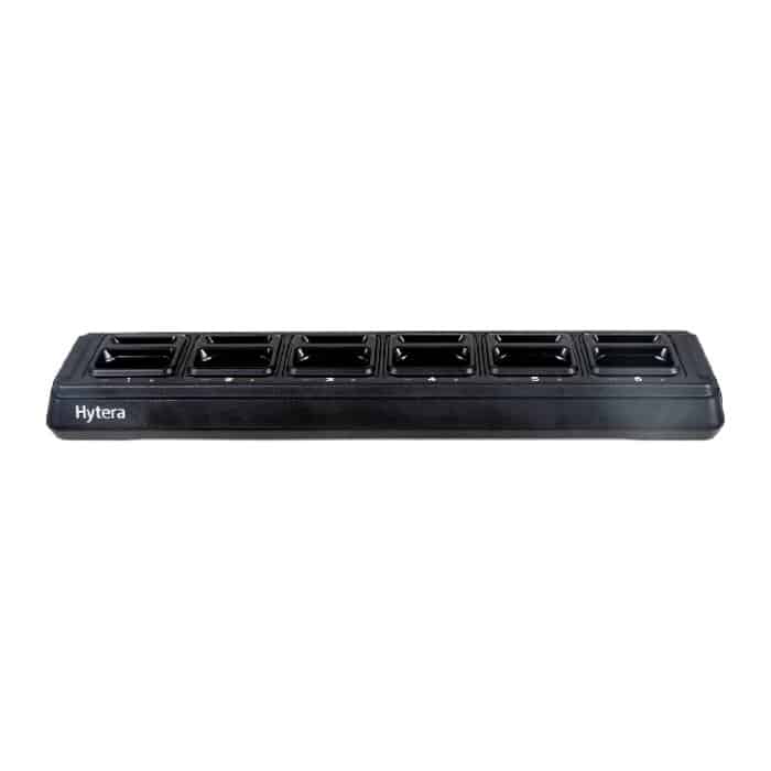 Hytera MCL35 - Cargador Múltiple de 6 unidades