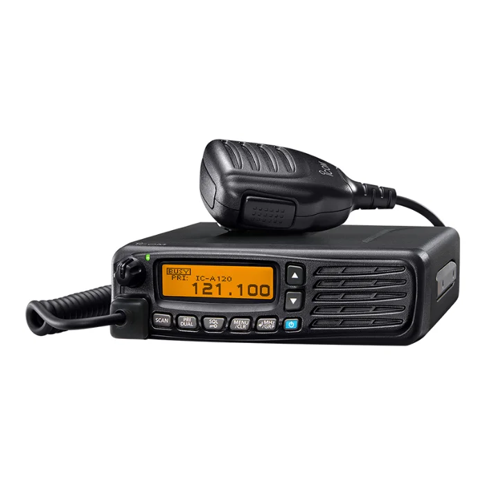 ICOM IC-A120: radio aeronáutica VHF móvil o de base
