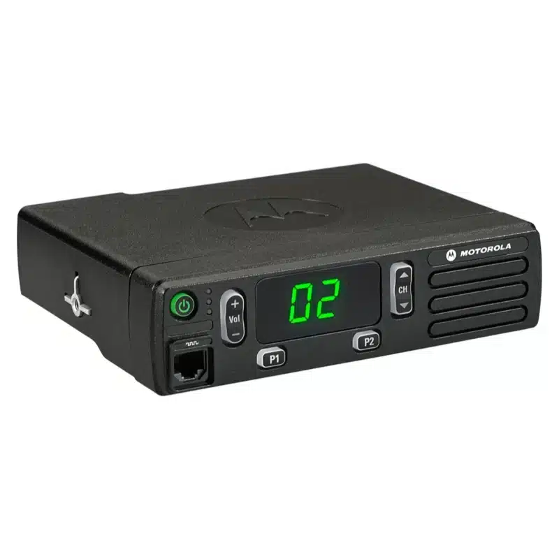 Motorola MOTOTRBO DEM 300: radio móvil DMR con display numérico