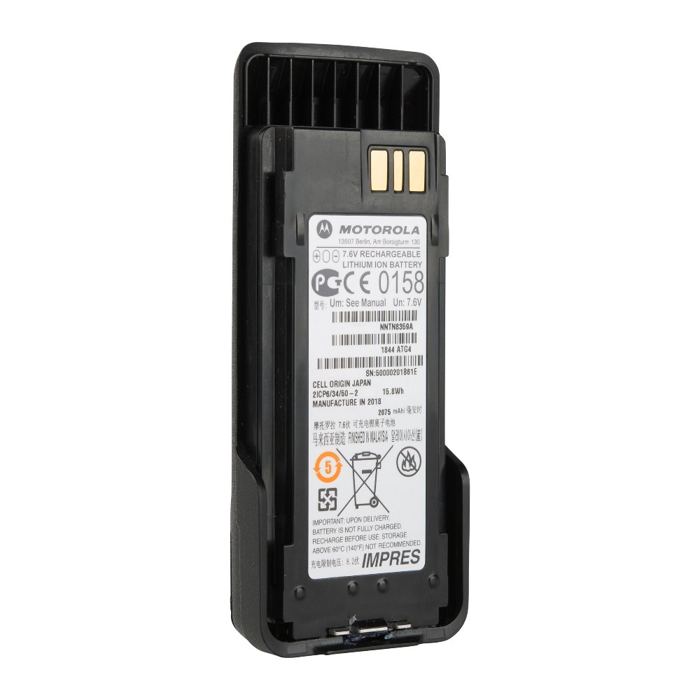 Batería Motorola NNTN8359 IMPRES Li-ion 2075 mAh ATEX – vista 2