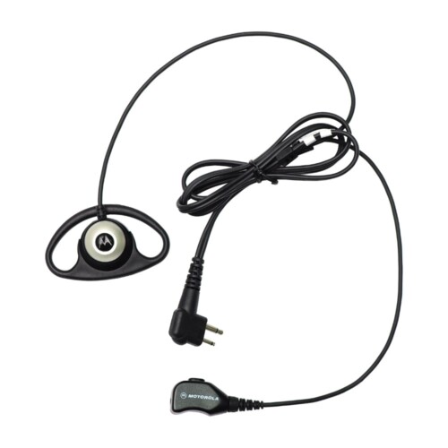Motorola PMLN6535 – Auricular estilo D con micrófono y PTT combinados en un solo cable