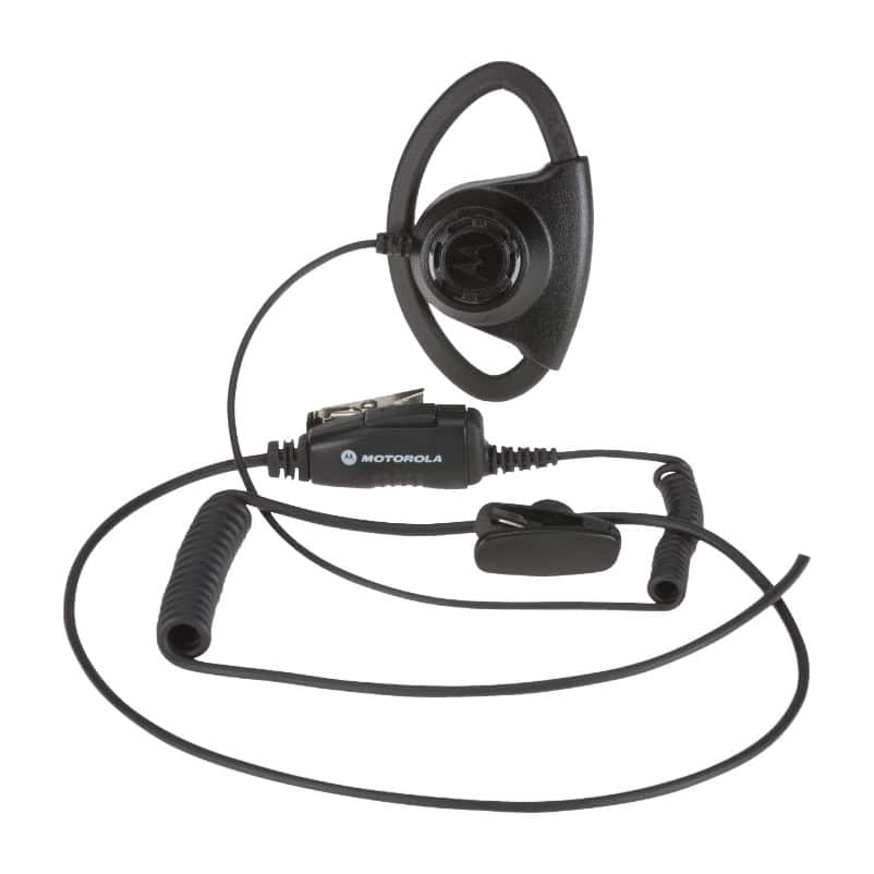 Auricular estilo D Motorola PMLN7159 con micrófono y PTT