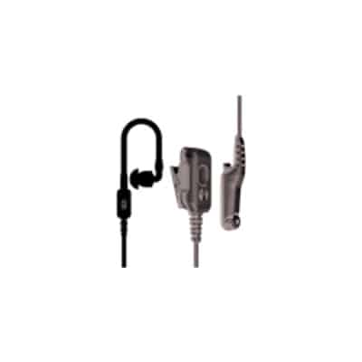 Motorola PMLN8342 – Kit de vigilancia IMPRES de 2 cables con tubo translúcido, audio fuerte