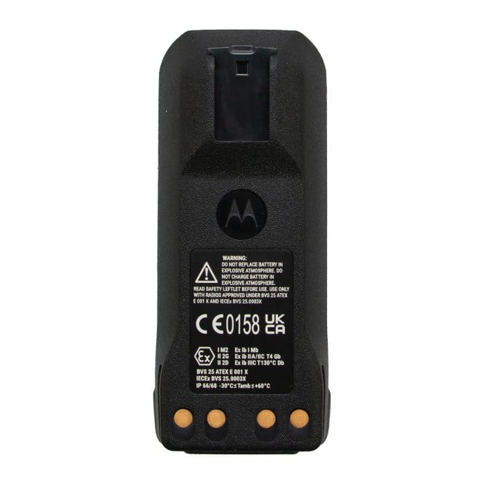 Motorola Solutions PMNN4848 - Batería IMPRES Li-ion de 2150 mAh, ATEX/IECEx