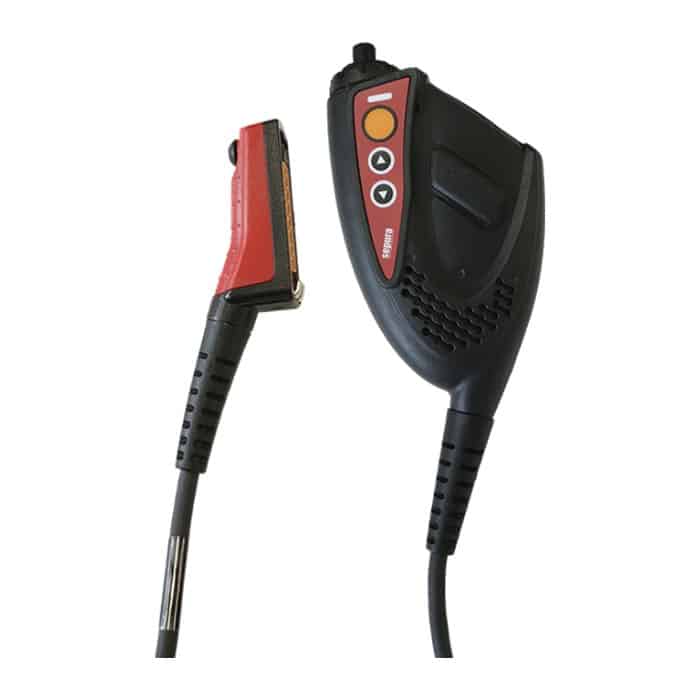 Sepura 300-00853 - Micrófono parlante remoto avanzado STP8X, IP67, ATEX