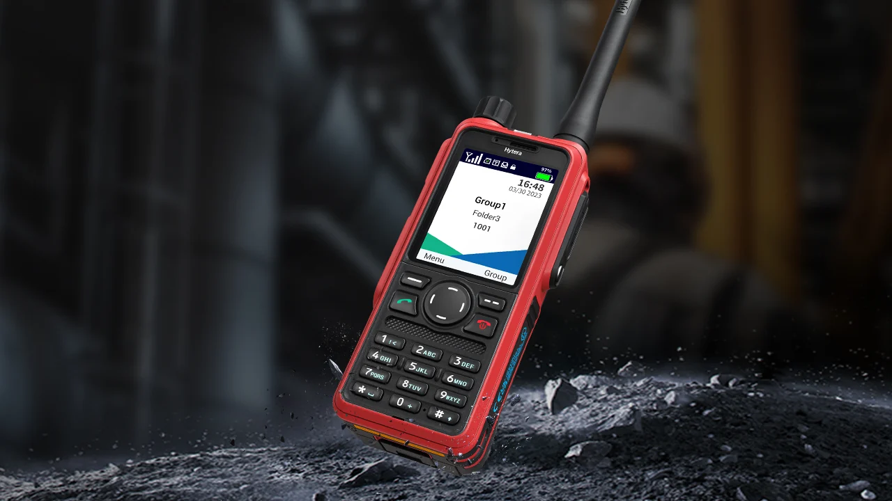 Imagen de referencia del modelo Hytera PT890Ex